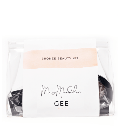 gee beauty kits - Mrs. Mandolin x Gee Beauty Bronze Beauty Kit Light