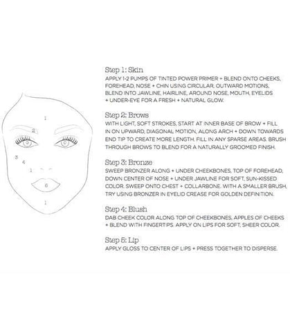 gee beauty kits - Mrs. Mandolin x Gee Beauty Bronze Beauty Kit Light