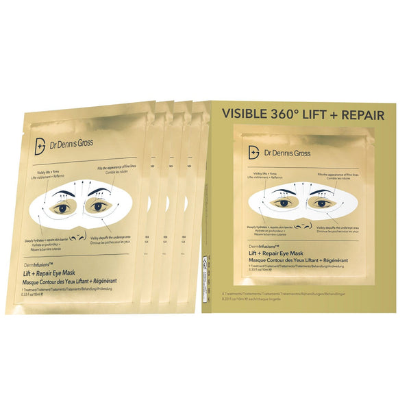 Dr. Dennis Gross - DermInfusions™ Lift + Repair Eye Mask - Set of 4