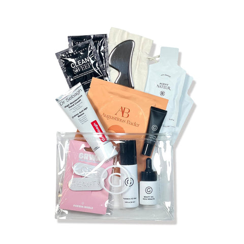 gee beauty kits - The Everything-But-Your-Passport Travel Beauty Look