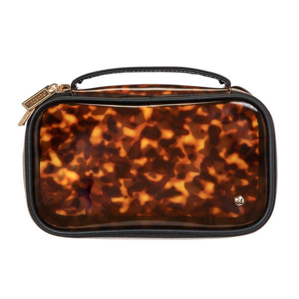 Stephanie Johnson - Medium Makeup Case Tortoise